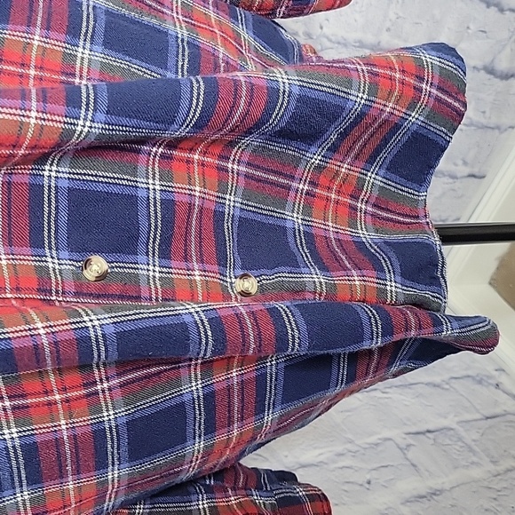 WOLVERINE Plaid Flannel Men's Button Up Shirt Large - Picture 4 of 9